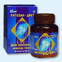 Хитозан-диет капсулы 300 мг, 90 шт - Чехов